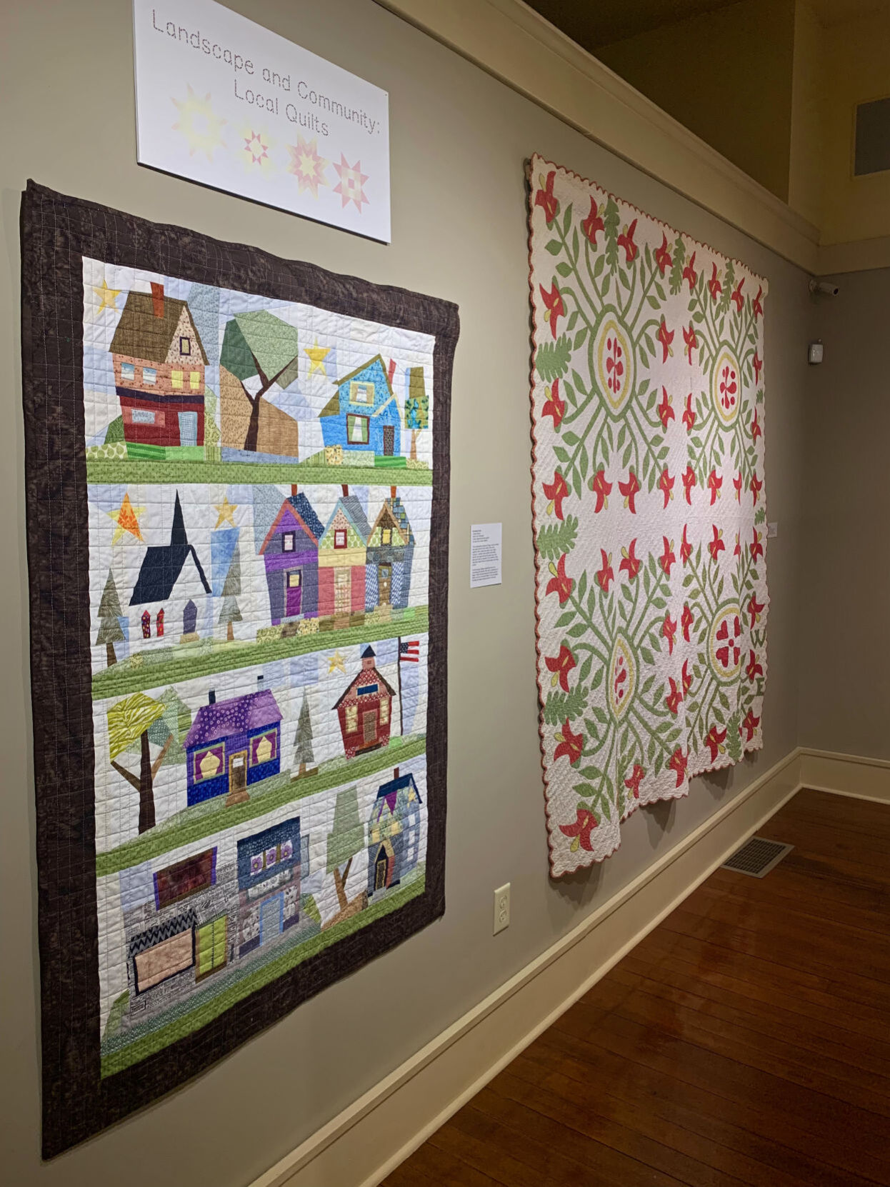 Quilts on display at Bone Creek Museum 3